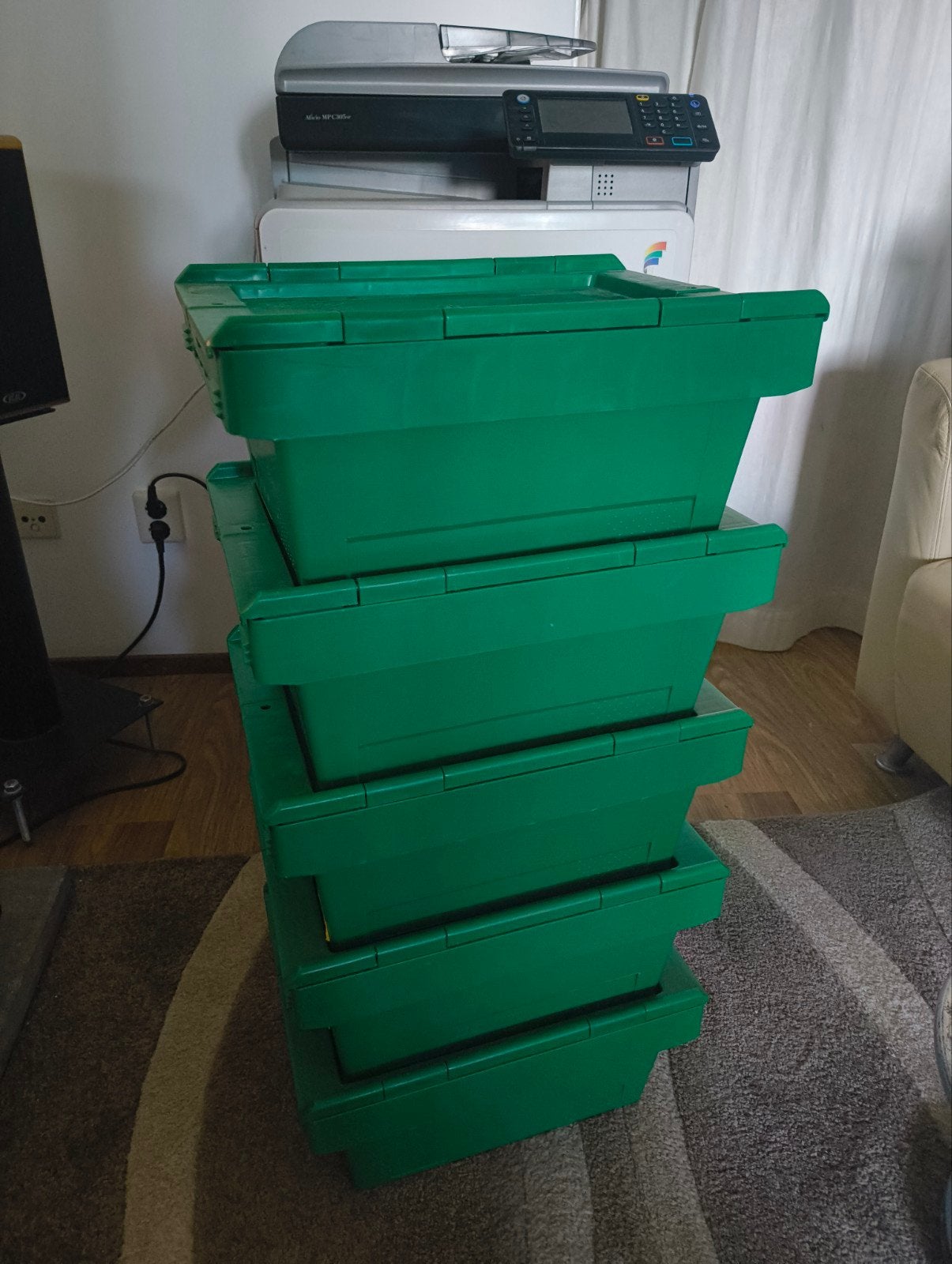 Bito MB 4317 Distributie Krat Stapelbak Euronorm 16L, Gebruikt, Minder dan 35 cm, Minder dan 50 cm, Ophalen of Verzenden