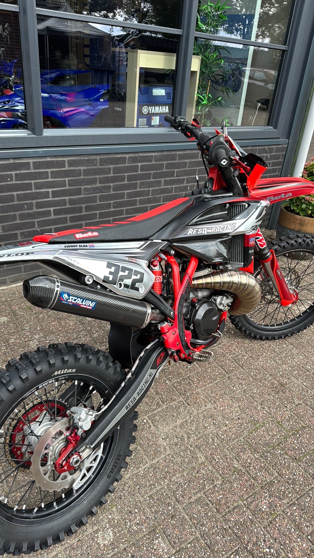 Uitlaatsysteem Beta RR250/300 Scalvini, Ophalen of Verzenden, Zo goed als nieuw
