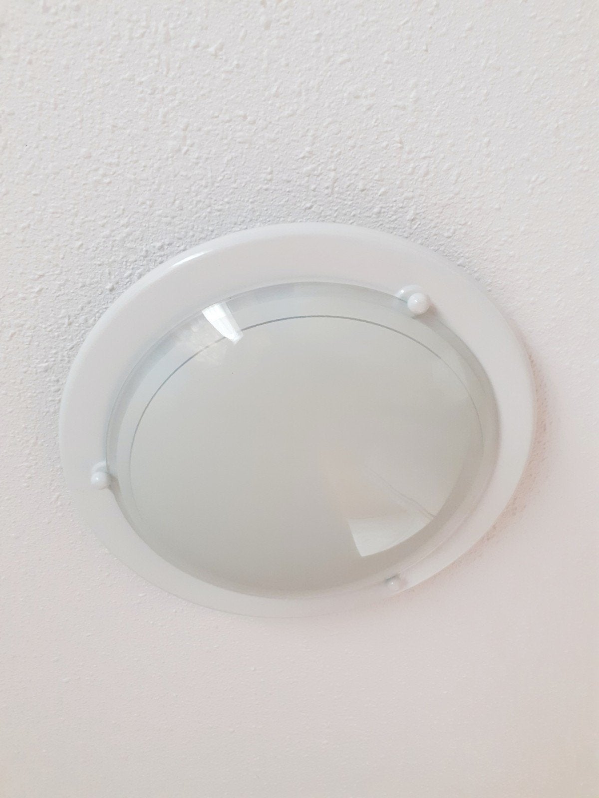 Plafondlamp, Huis en Inrichting, Lampen | Plafondlampen, Ophalen of Verzenden, Glas