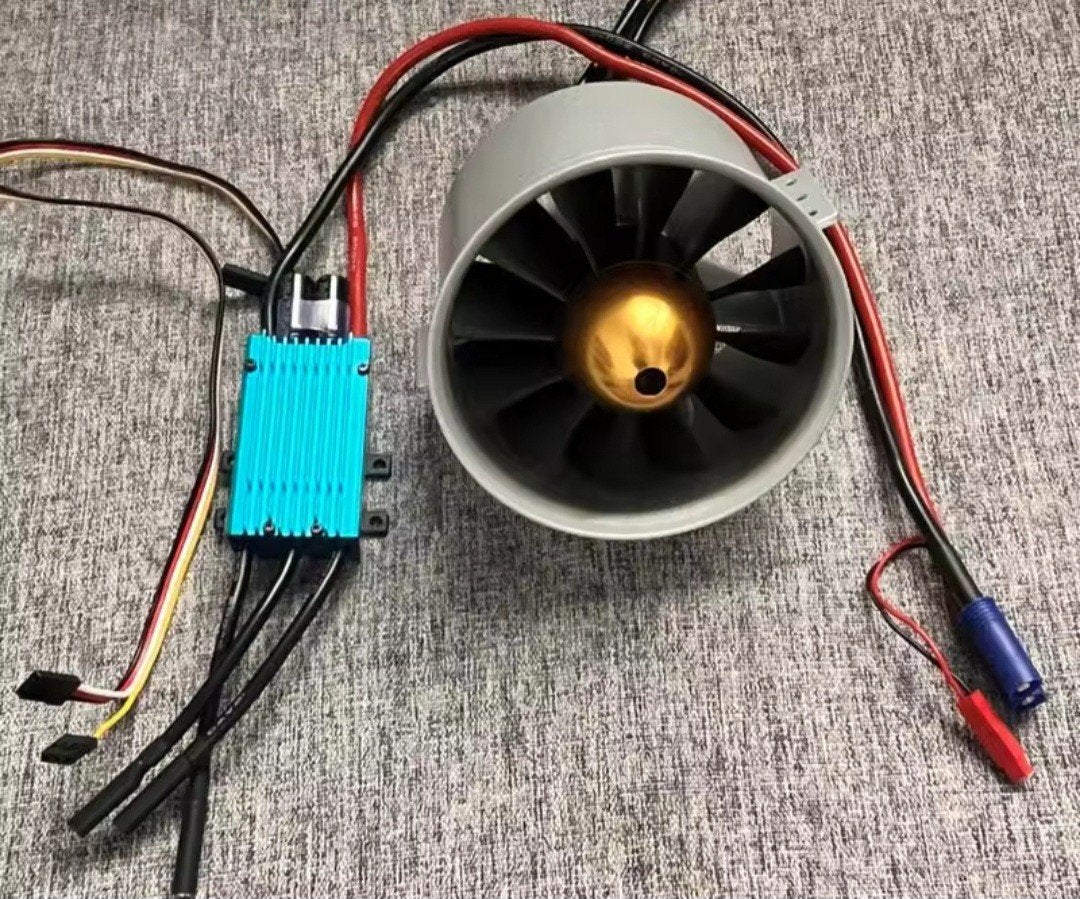 Freewing RC Vliegtuig EDF Jet Motor met ESC, Ophalen of Verzenden, Overige merken