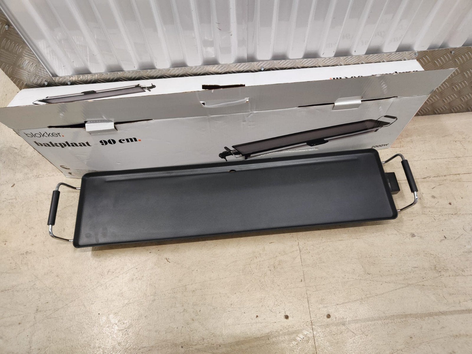 Blokker bakplaat * grillplaat xxl 90 cm, Ophalen of Verzenden