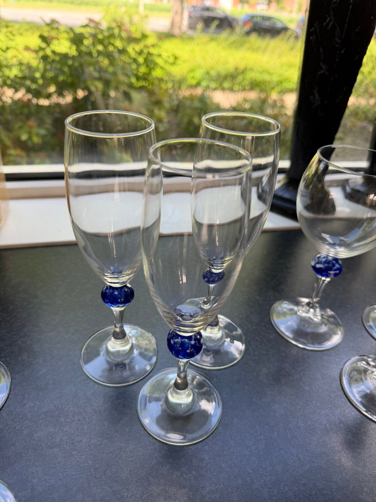 Retro Glazen France Luminare, Ophalen of Verzenden, Zo goed als nieuw, Overige typen
