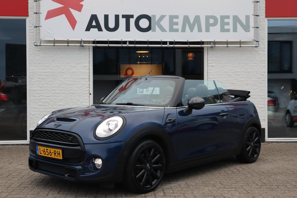 Mini Mini Cabrio 2.0 COOPER S CHILI SERIOUS BUSINESS LEER|NA, Auto's, 1998 cc, Gebruikt, Cabriolet, Leder