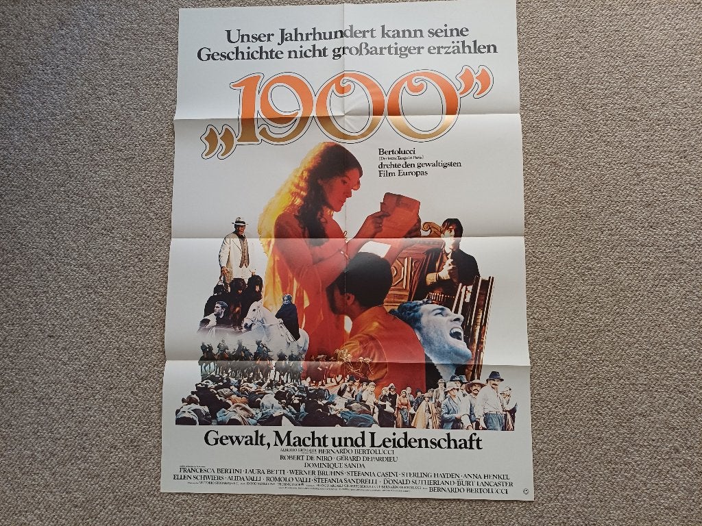 NOVECENTO     filmposter., Rechthoekig Staand, Verzenden, Nieuw, A1 t/m A3