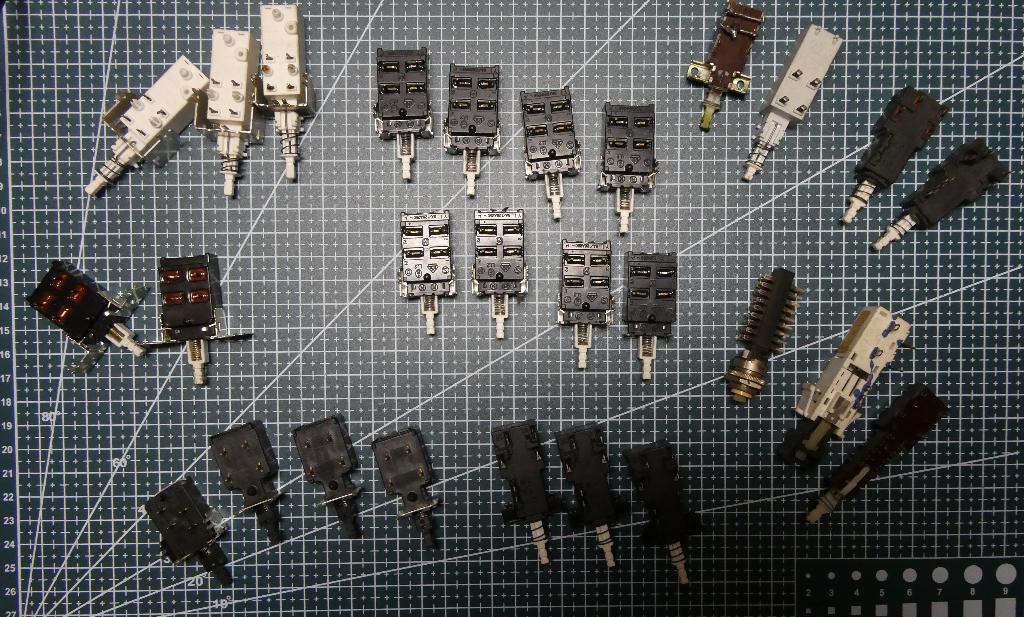 Partij Printplaat schakelaars Audio Televisie Retro Vintage, Ophalen of Verzenden, Nieuw