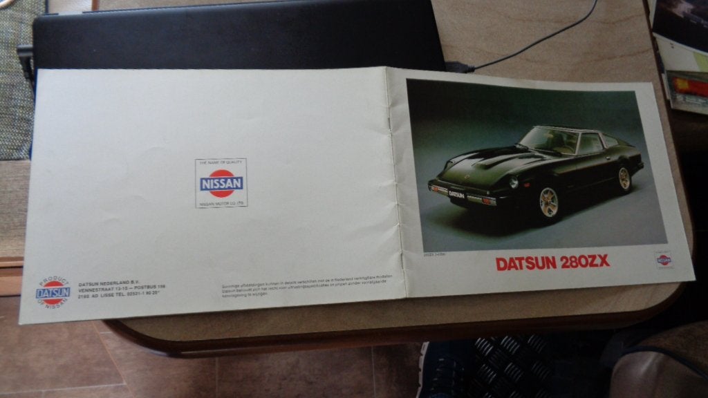 DIKKE Folder Set  DATSUN  280 ZX, Verzenden, Zo goed als nieuw, Overige merken