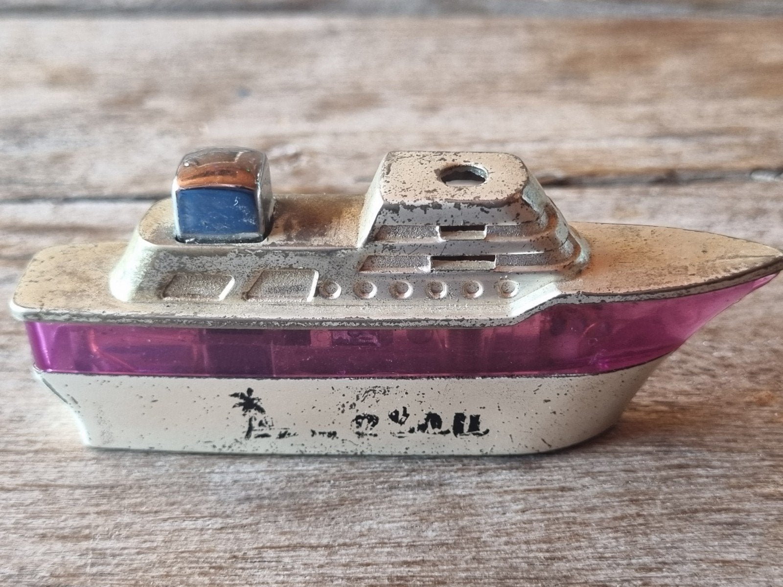 Vintage boot aansteker - Zeldzaam verzamelobject, Antiek en Kunst, Ophalen of Verzenden