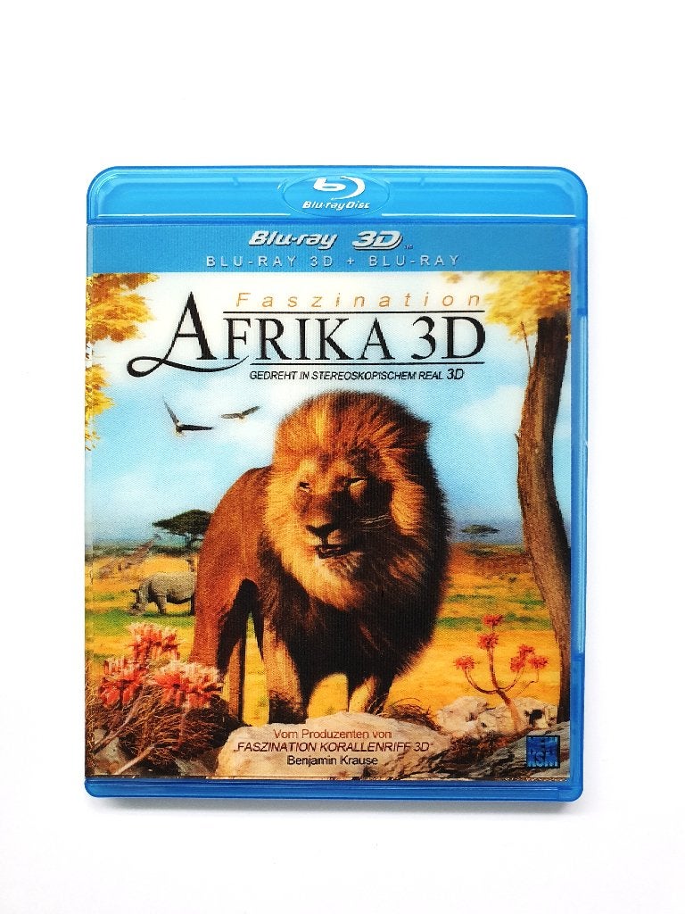 Fascination Africa 3D, Cd's en Dvd's, Ophalen of Verzenden, Zo goed als nieuw, 3D Blu-ray, Documentaire en Educatief