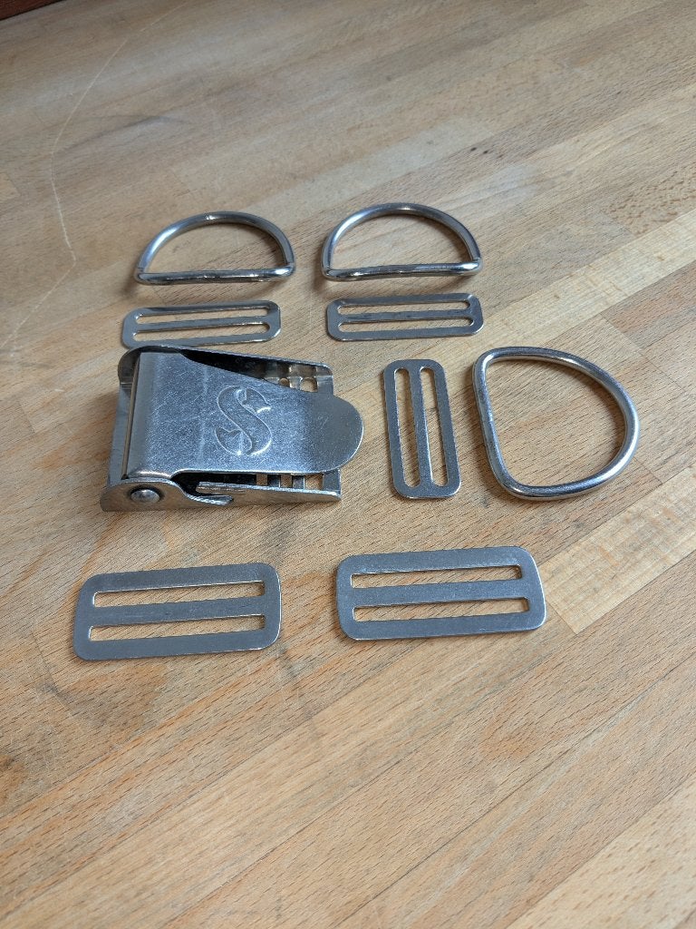 Scubapro hardware voor je harnas / backplate, Watersport en Boten, Ophalen of Verzenden, Gebruikt, Trimvest of Wing
