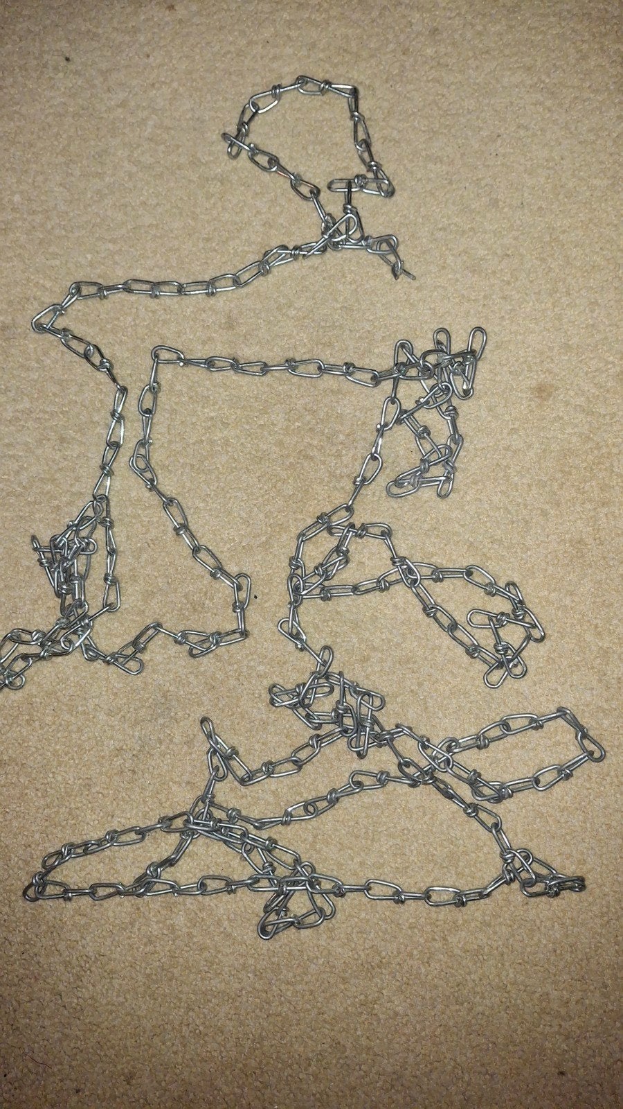 Metalen ketting 5 meter, Ophalen of Verzenden, Nieuw, IJzer