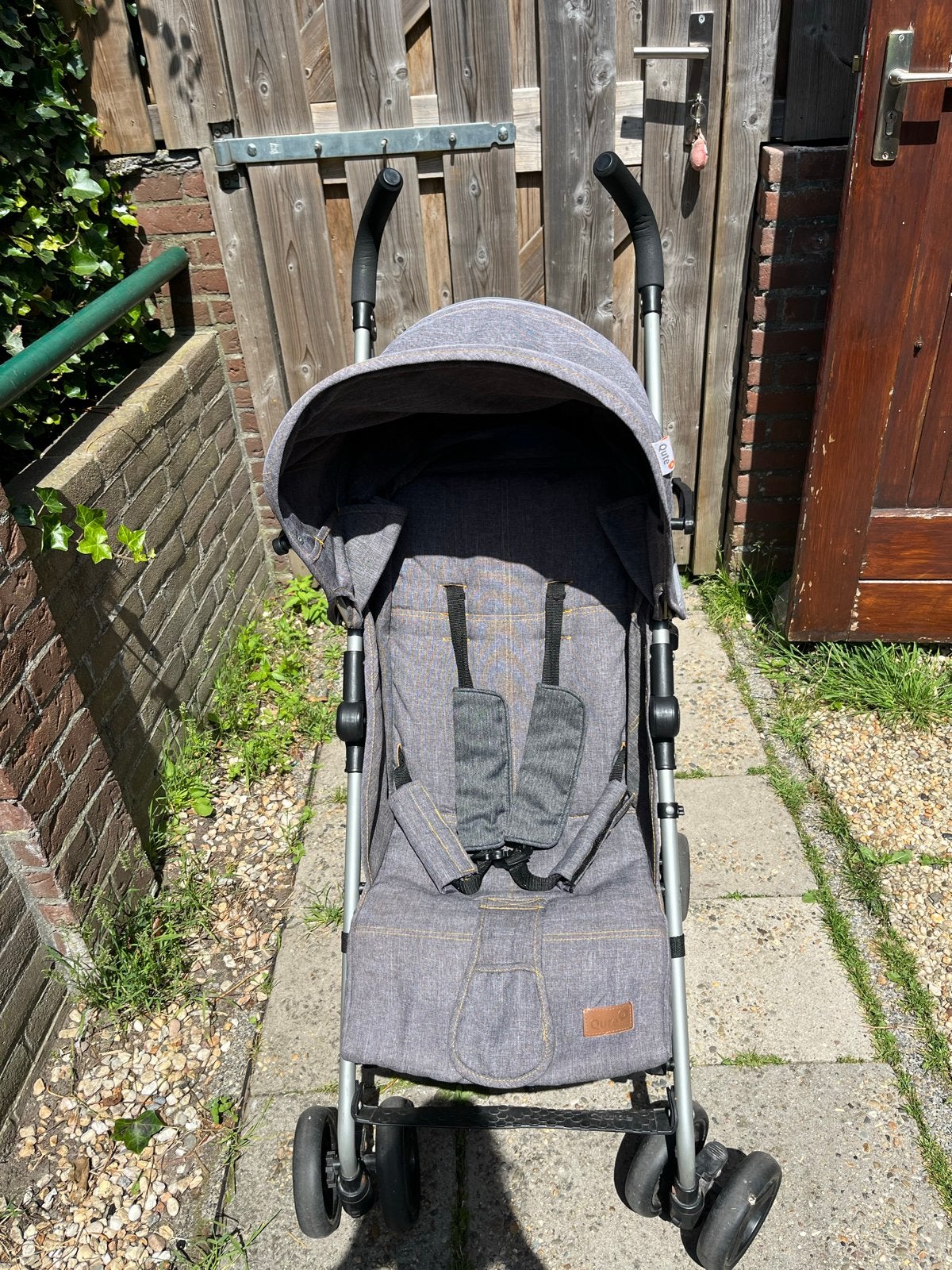 Qute Q-star buggy met regenhoes en winterzak, Ophalen, Gebruikt, Kinderwagen, Overige merken