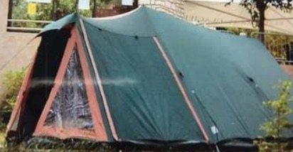 Trekkerstent 3 personen, Ophalen of Verzenden, Gebruikt, Tot en met 3