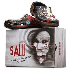 Crocs Saw Billy Classic Clog Halloween 42 New, Kleding | Heren, Verzenden, Zwart, Nieuw, Sneakers of Gympen
