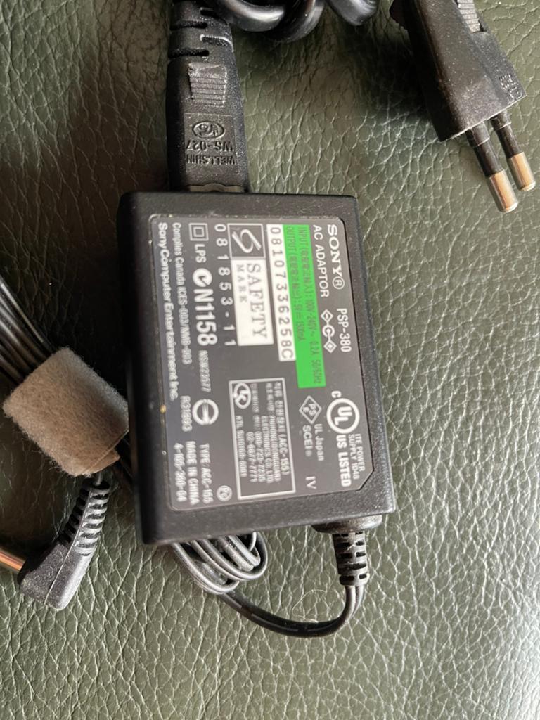 Sony PSP-380 AC Adapter inclusief netsnoer, Ophalen of Verzenden, PSP