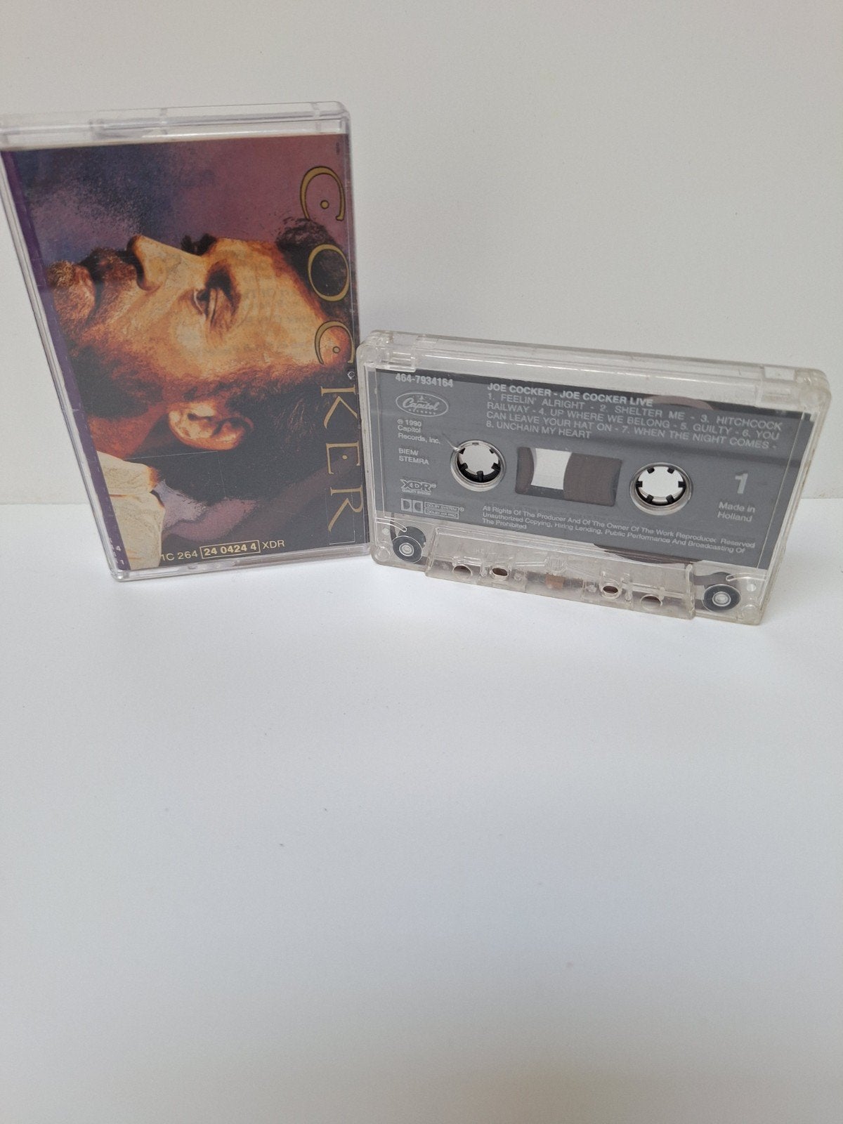 Joe Cocker - Cocker Cassette (1986), Gebruikt, 1 bandje, Ophalen of Verzenden, Origineel