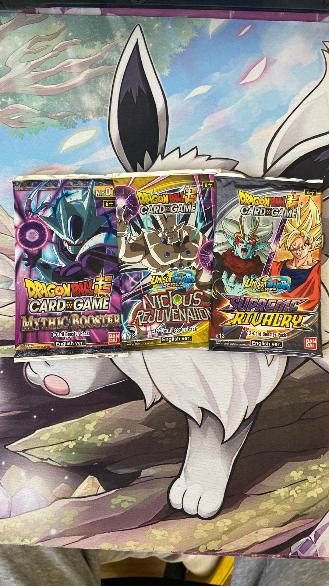 Dragon ball super sealed booster packs, Ophalen of Verzenden, Zo goed als nieuw, Booster