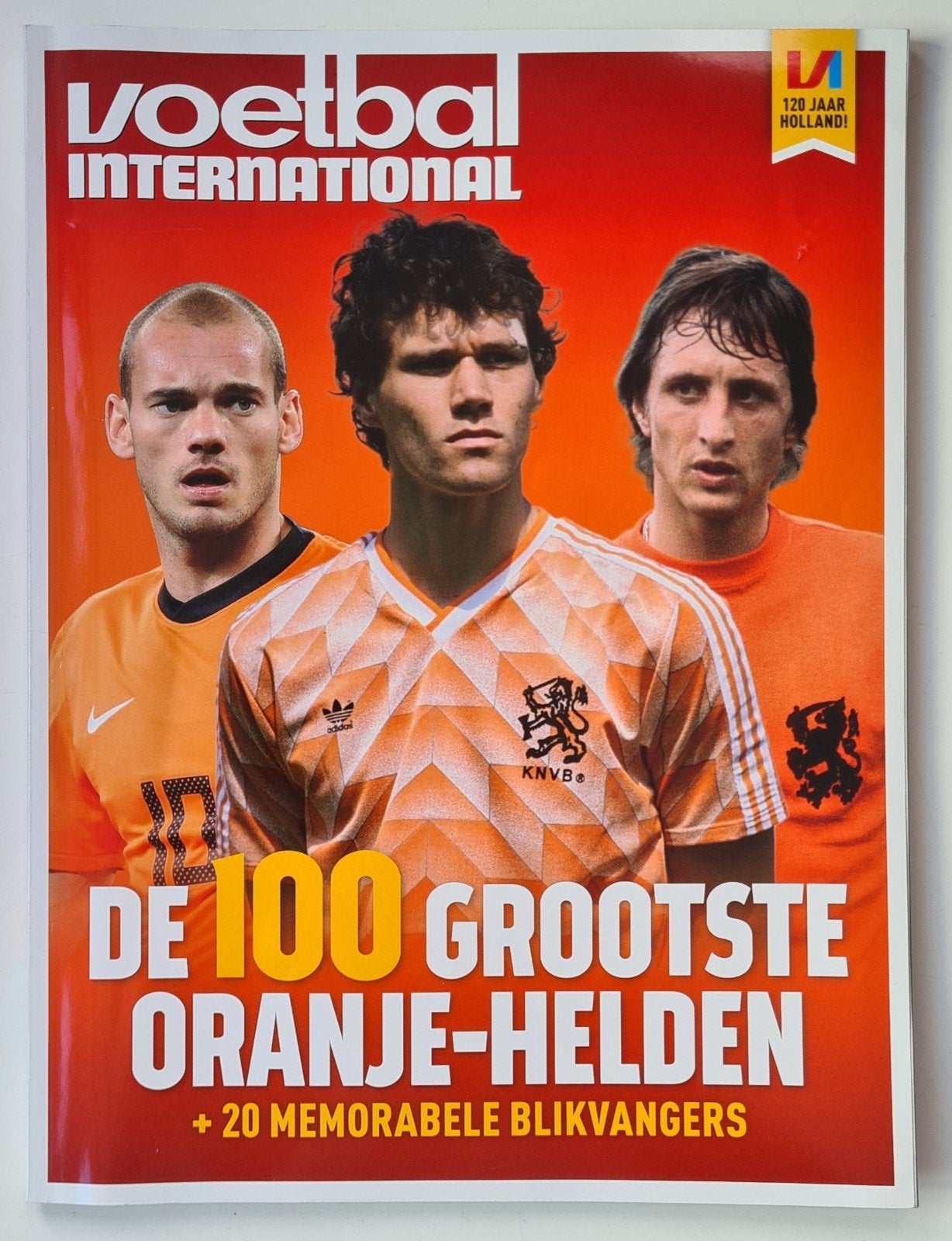 Voetbal International special: De 100 grootste Oranje-helden, Ophalen of Verzenden, Sport en Vrije tijd