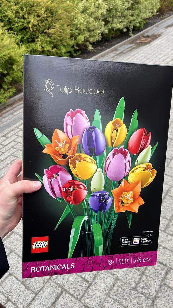 LEGO Botanicals Boeket met tulpen (11501), 1 speler, Ophalen of Verzenden, Zo goed als nieuw, Vanaf 7 jaar