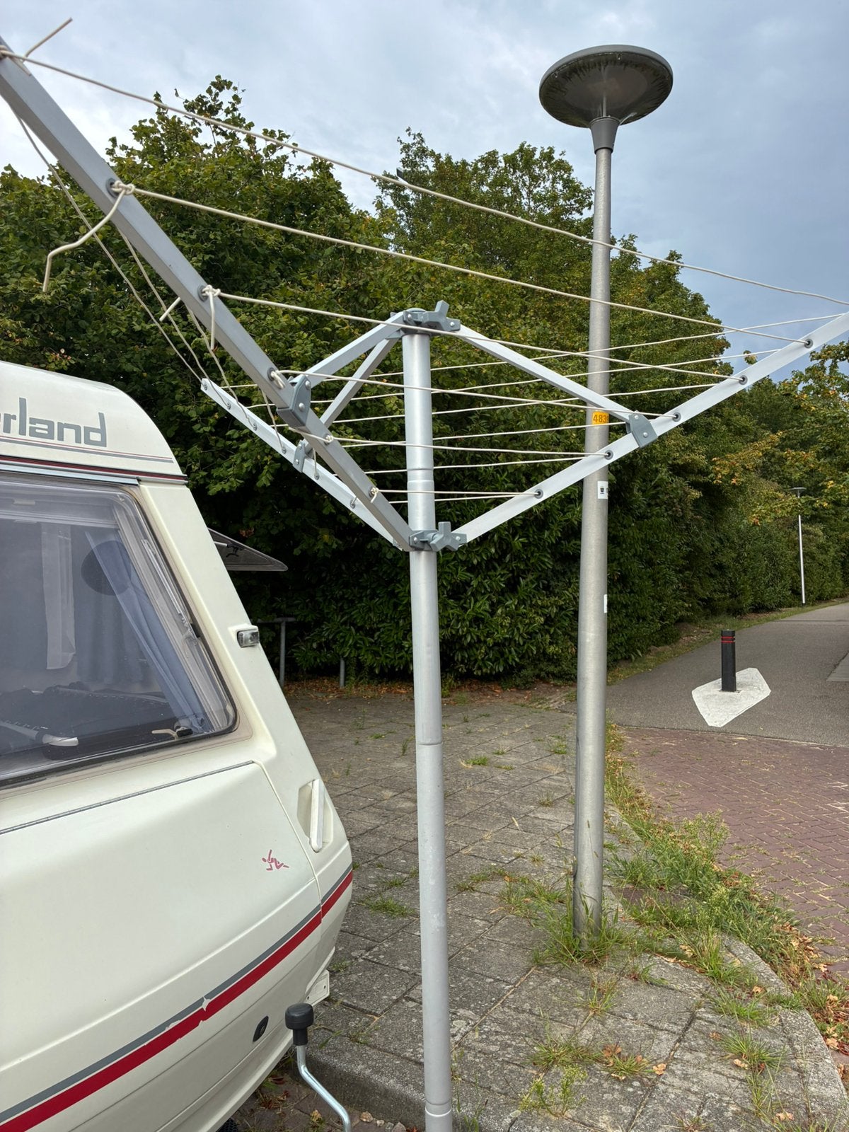 Camping droogmolen, Ophalen, Gebruikt
