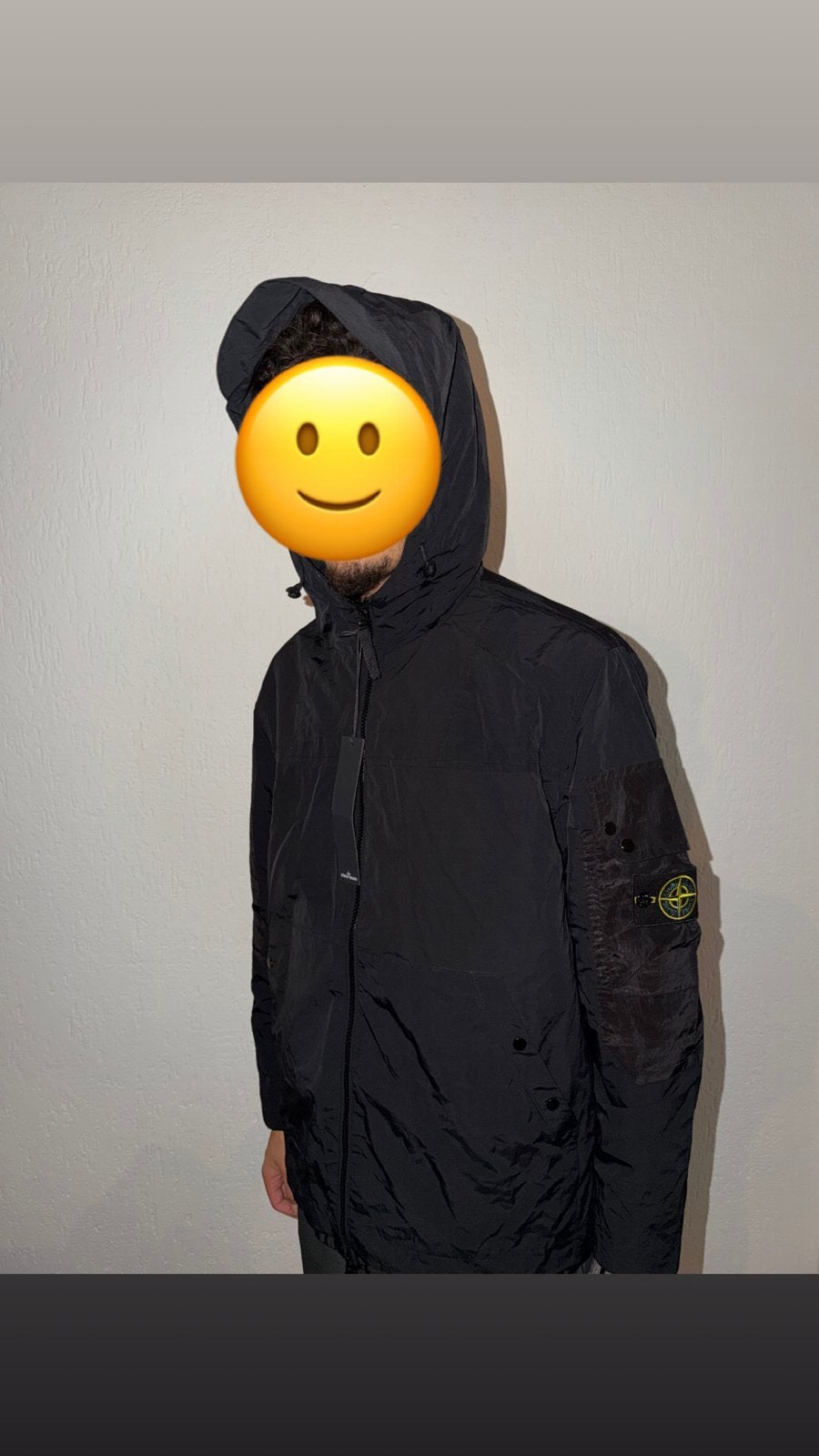 Stone Island jas zwart - Maat XS/S, Ophalen of Verzenden, Nieuw, Maat 34 (XS) of kleiner, Zwart