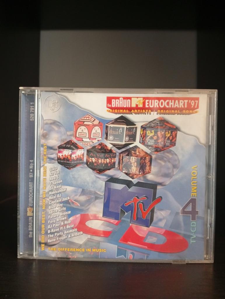 The Braun MTV Eurochart '97 Volume 4 CD, Cd's en Dvd's, Cd's | Verzamelalbums, Ophalen of Verzenden, Zo goed als nieuw