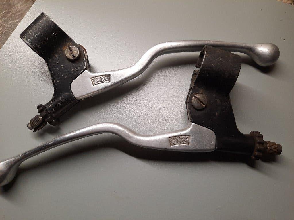 nette originele MAGURA GS MC CROSS hendelset kreidler KVV, Fietsen en Brommers, Ophalen, Gebruikt, Overige typen, Overige merken
