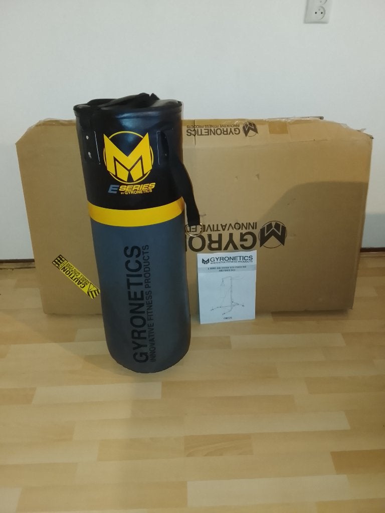 GYRONETICS Boksstandaard Deluxe - Bokszak & Boksbal, Ophalen, Krachtstation, Nieuw, Metaal
