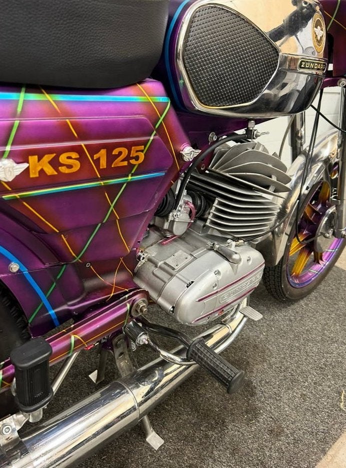 Zundapp 517 125 cc Special Paint - Uniek exemplaar!, Motoren, Gebruikt, Particulier, Overig, Handgeschakeld
