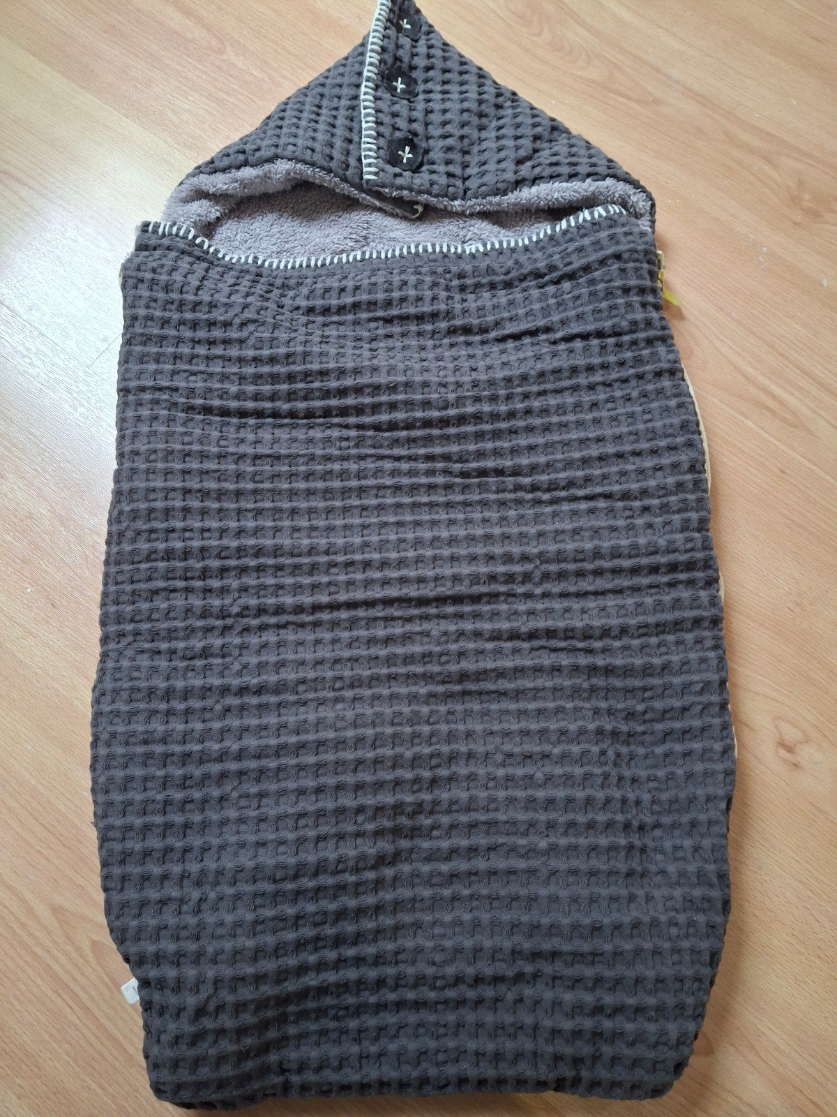 Koeka voetenzak wafelstof grijs, Ophalen of Verzenden, Zo goed als nieuw, Voetenzak