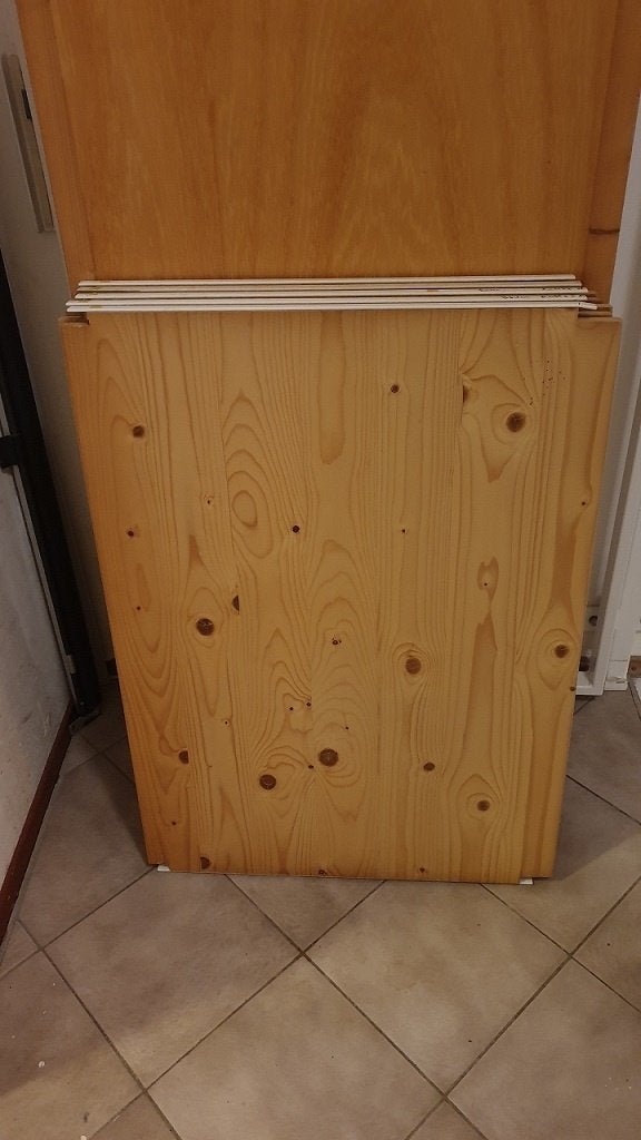 Lundia schappen 80x60 blank gelakt in nette staat, Ophalen, Gebruikt