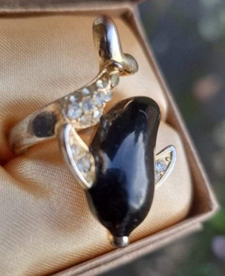 Oude mooi dolfijn ring., Ophalen of Verzenden