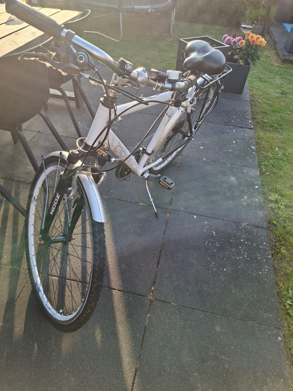 Herenfiets met versnellingen, Gebruikt, Velgrem, Versnellingen, Ophalen