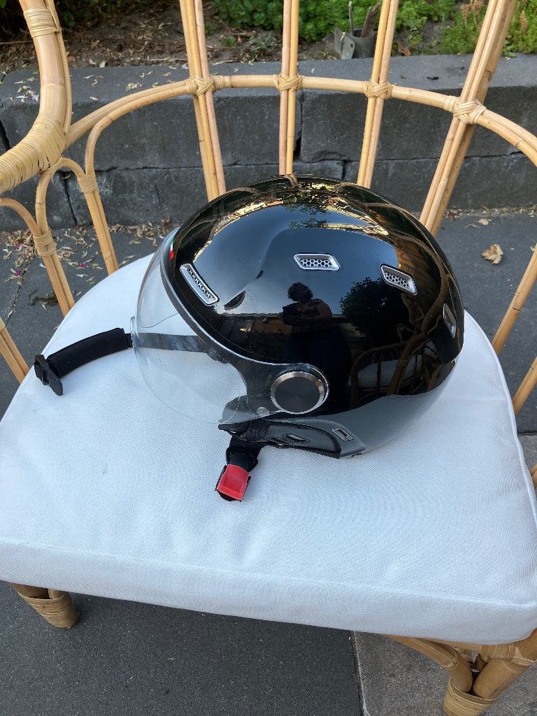 Helm brommer/scooter Demm Fashion mt S, Ophalen of Verzenden, Zo goed als nieuw, Small, DEMM FASHION
