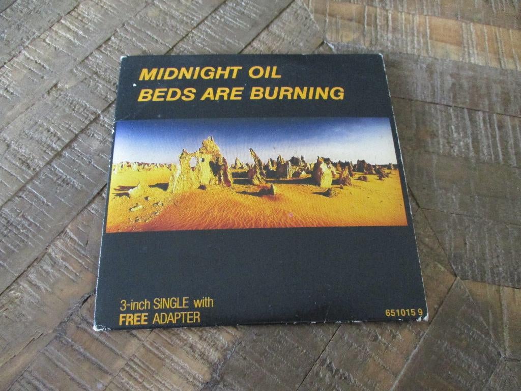 Midnight Oil - Beds Are Burning, Cd's en Dvd's, Cd Singles, Maxi-single, Ophalen of Verzenden, Zo goed als nieuw, 1 single
