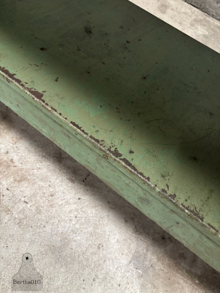 Unieke antieke houten werkbank prachtige originele patina, Ophalen of Verzenden, Zo goed als nieuw, 170 cm of meer, Bankschroef