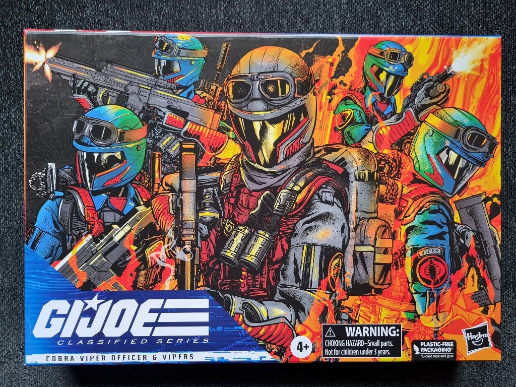 Hasbro G.I. JOE CLASSIFIED SERIES COBRA VIPER OFFICER & VIP-, Ophalen of Verzenden, Nieuw