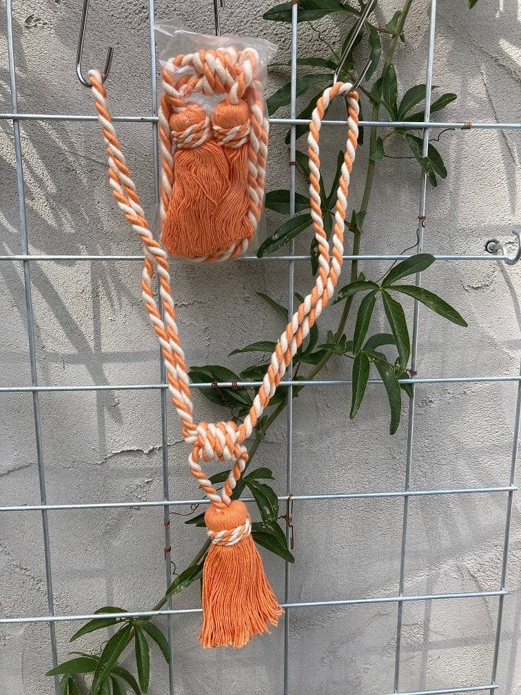 EMBRASSE MET DUBBELE FLOS ORANJE NIEUW, Huis en Inrichting, Stoffering | Gordijnen en Lamellen, 20 cm, -, -, Nieuw