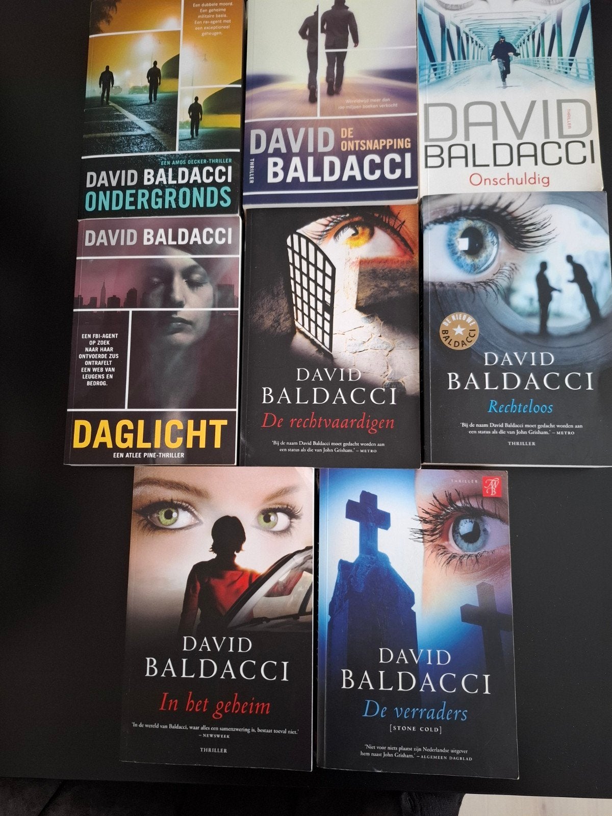David Baldacci thrillers, Boeken, Thrillers, Ophalen, Zo goed als nieuw