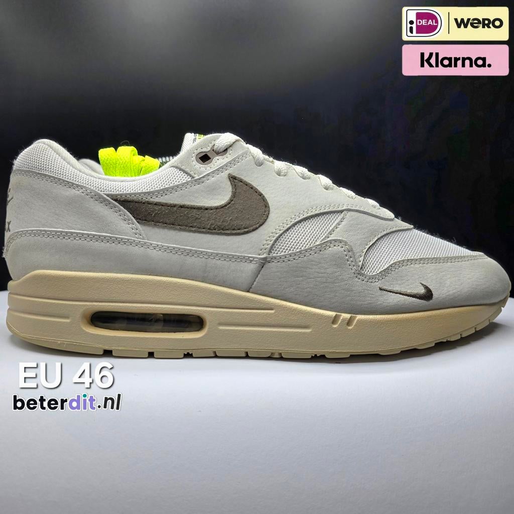 Nike Air Max 1 'Sail Ironstone'
Maat: 46, Nike air max, Ophalen of Verzenden, Nike, Nike
