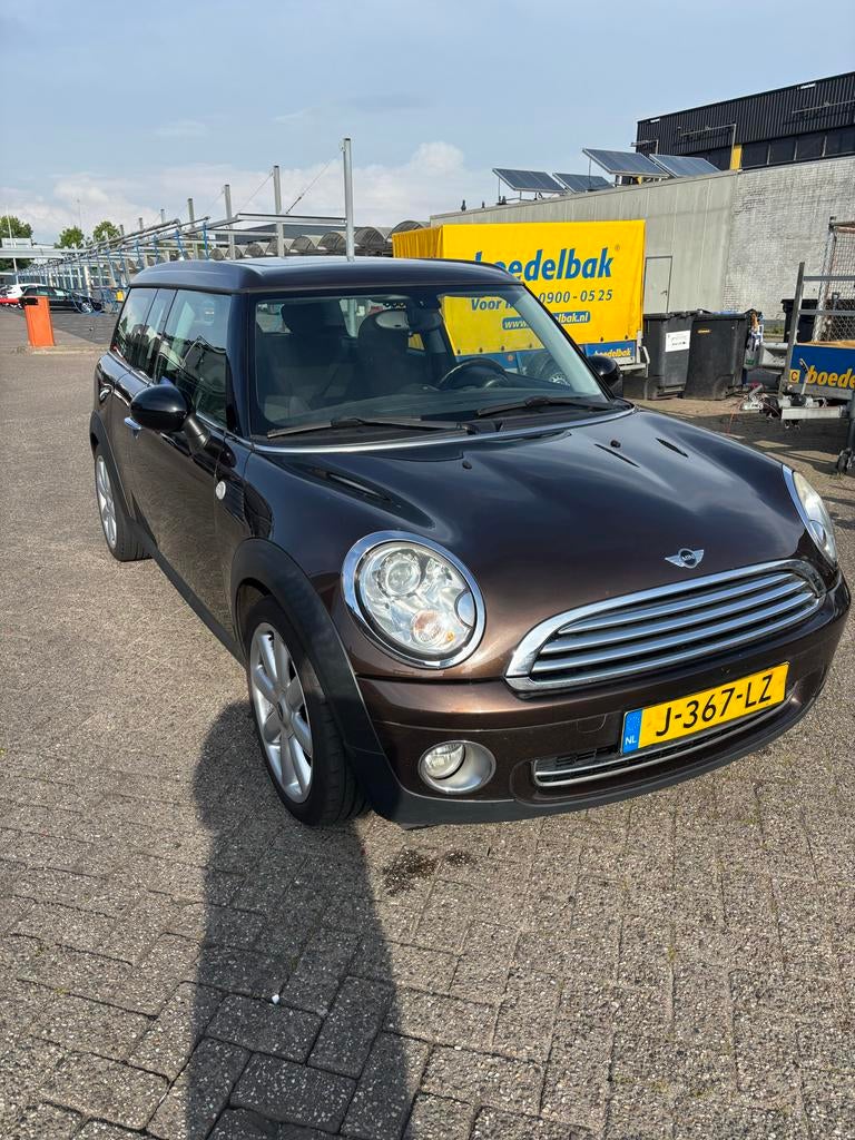 Mini Clubman 1.6 ONE 2010 Bruin, Auto's, Voorwielaandrijving, 40 €/maand, Clubman, 4 cilinders