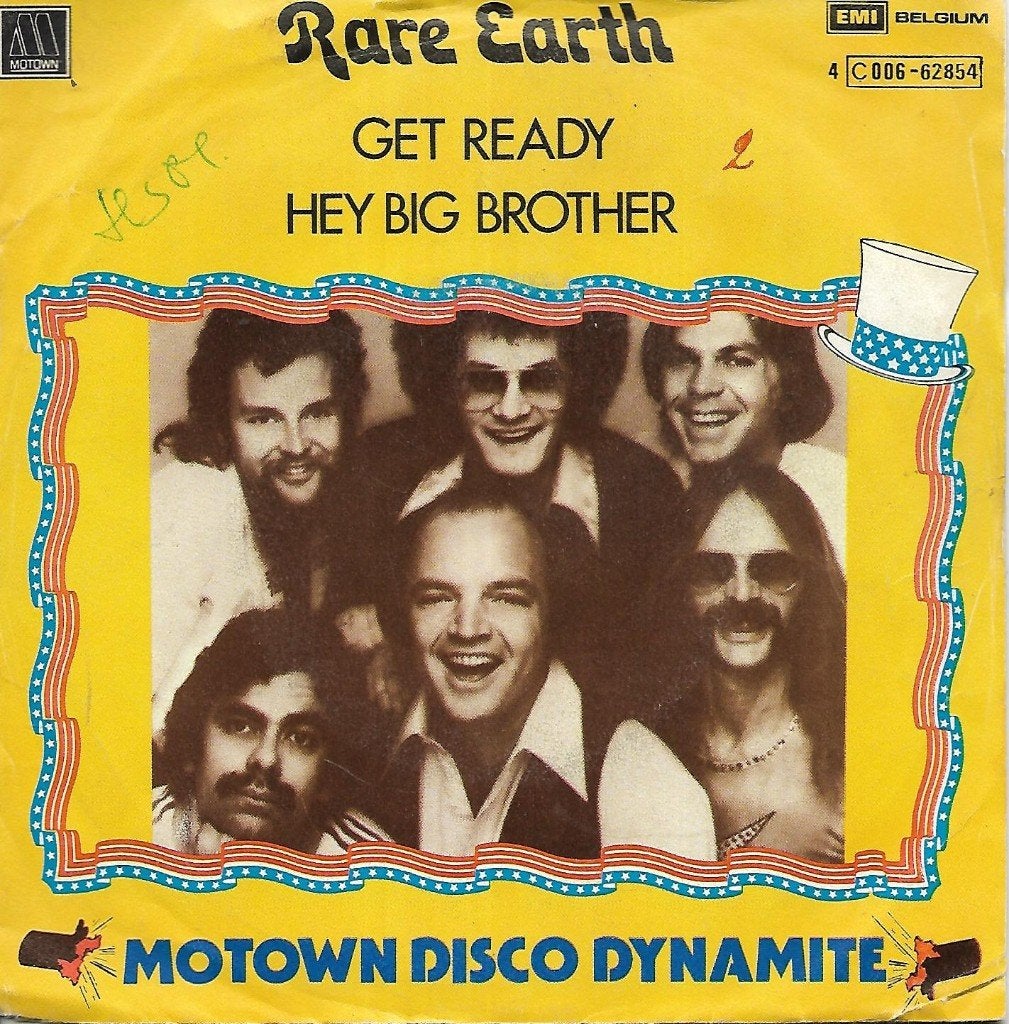 Rare Earth - Get ready, Cd's en Dvd's, Ophalen of Verzenden, Gebruikt, 7 inch, Pop
