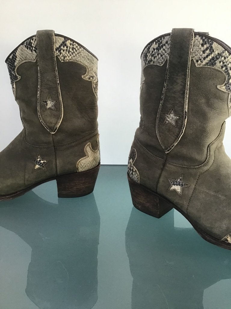 Sendra coole groene laarzen 39 | Gratis Verzenden, Sendra, Verzenden, Lage of Enkellaarzen, Zo goed als nieuw