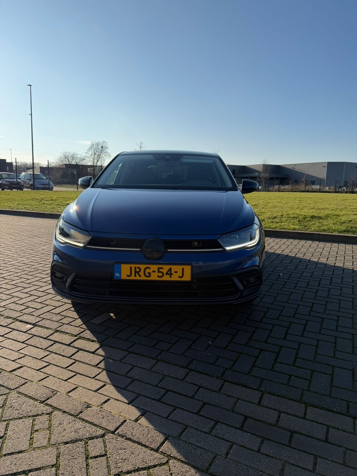 Volkswagen Polo 1.0 TSI 95pk Dsg-7 2021 Blauw, 95 pk, Overige kleuren, Geïmporteerd, Parkeersensor