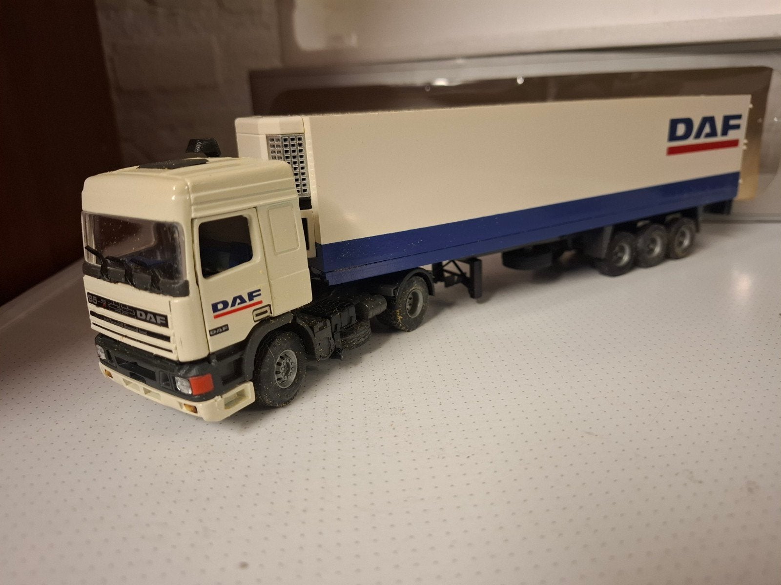 Daf 95 Demo 1990  Tekno 1:50, Ophalen of Verzenden, Gebruikt, Overige merken