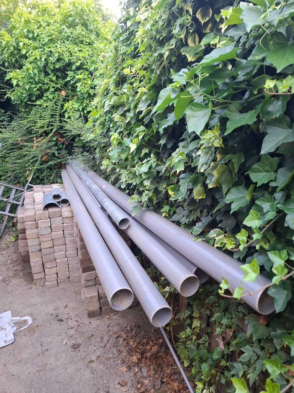 Martens Dikwandige PVC Buis, 5 stuks Ø 110 mm, 400 cm, Ophalen, Pvc, 4 tot 6 meter, 80 mm of meer