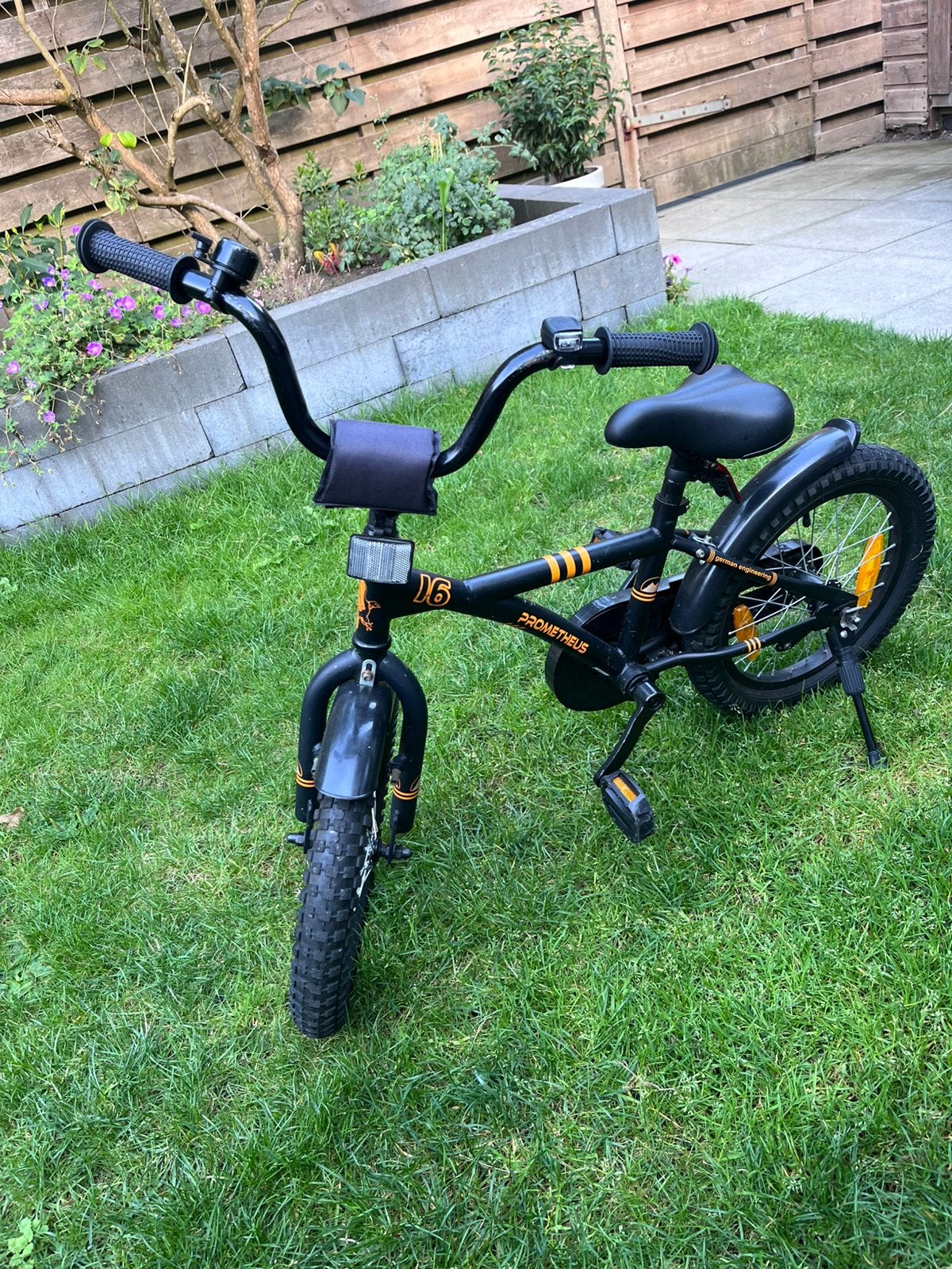 Kinderfiets 16 inch lichtgewicht Decathlon, Ophalen, Gebruikt, Terugtraprem, 16 tot 20 inch