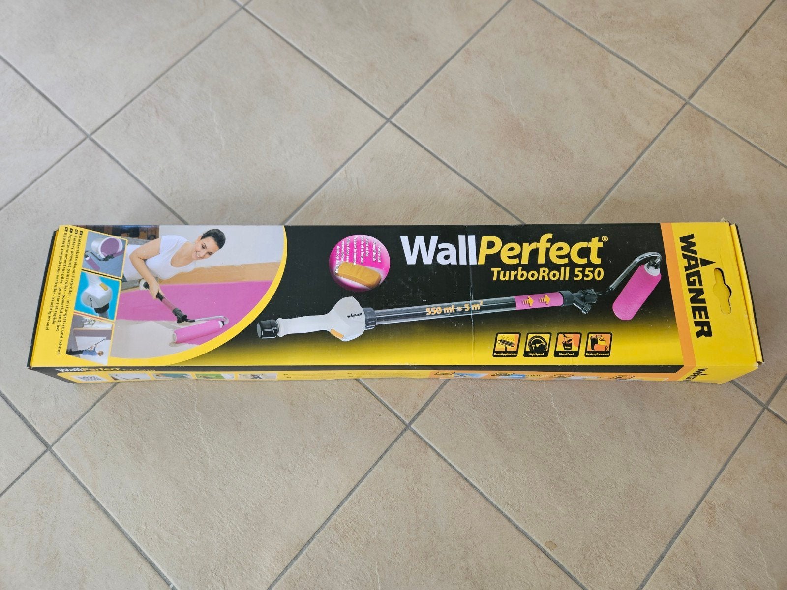 Gloednieuw Wagner WallPerfect TurboRoll 550 Verfroller
