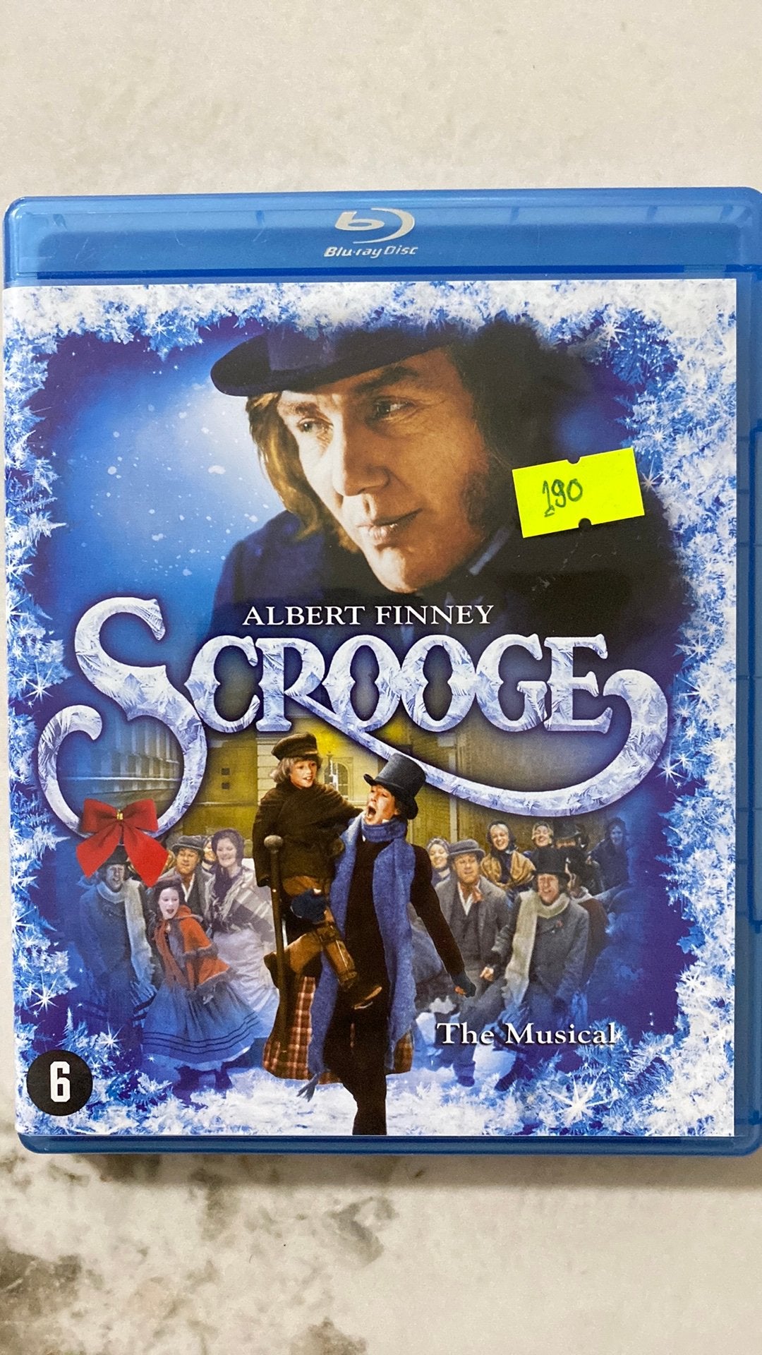 Scrooge blu ray NL versie, Cd's en Dvd's, Blu-ray, Ophalen of Verzenden, Zo goed als nieuw, Klassiekers