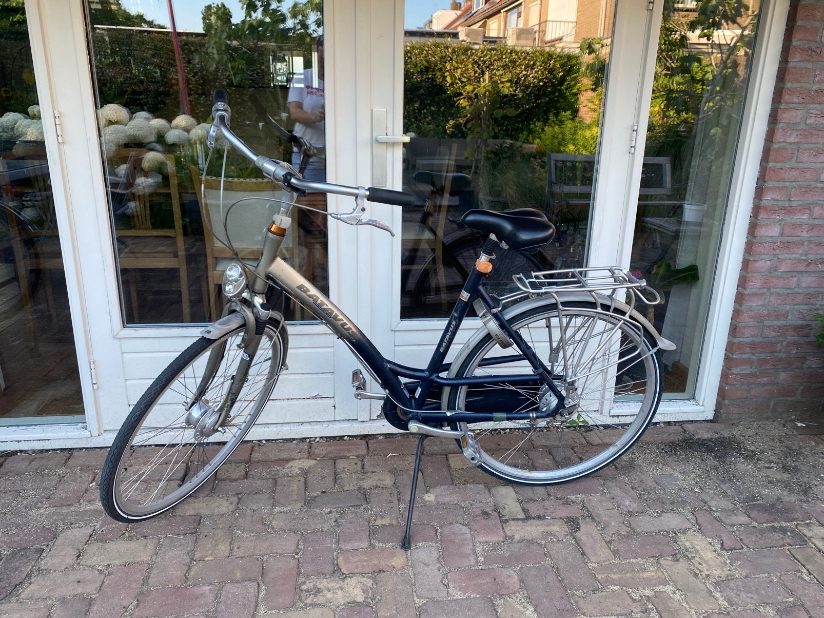 Batavus stationsfiets, Fietsen en Brommers, Fietsen | Dames | Damesfietsen, Ophalen, Gebruikt, Batavus