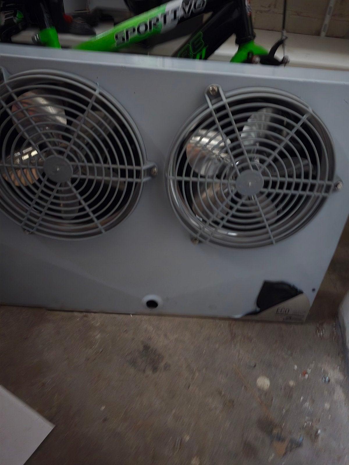 Nieuwe Modine ECO luchtkoeler / verdamper met 2 ventilatoren, Ophalen